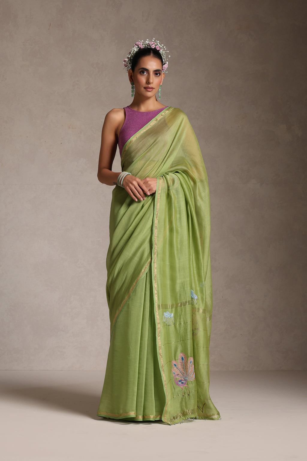 Mayūra-Meghāya मयूर मेघाय — “Peacock Beneath the Clouds”