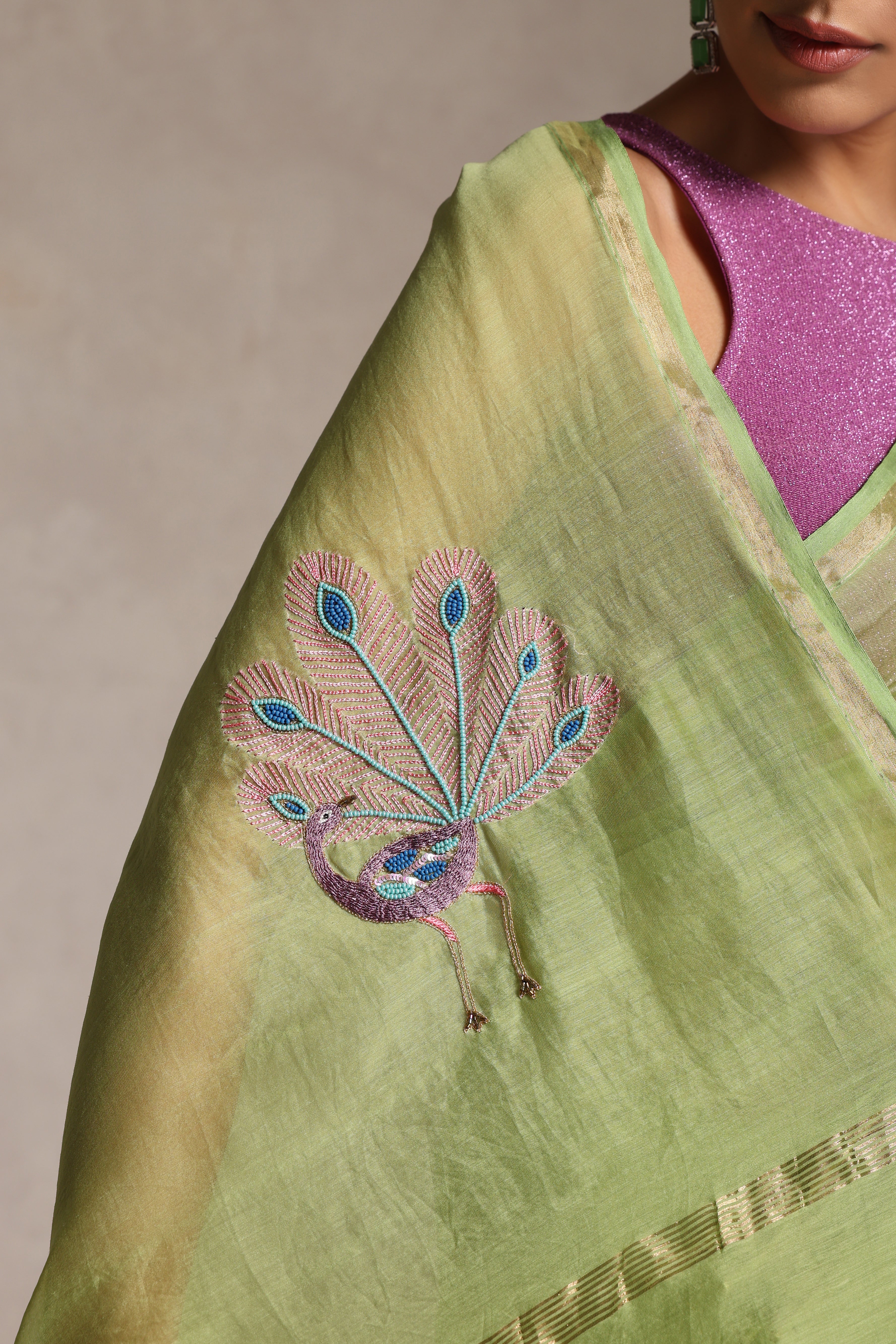 Mayūra-Meghāya मयूर मेघाय — “Peacock Beneath the Clouds”