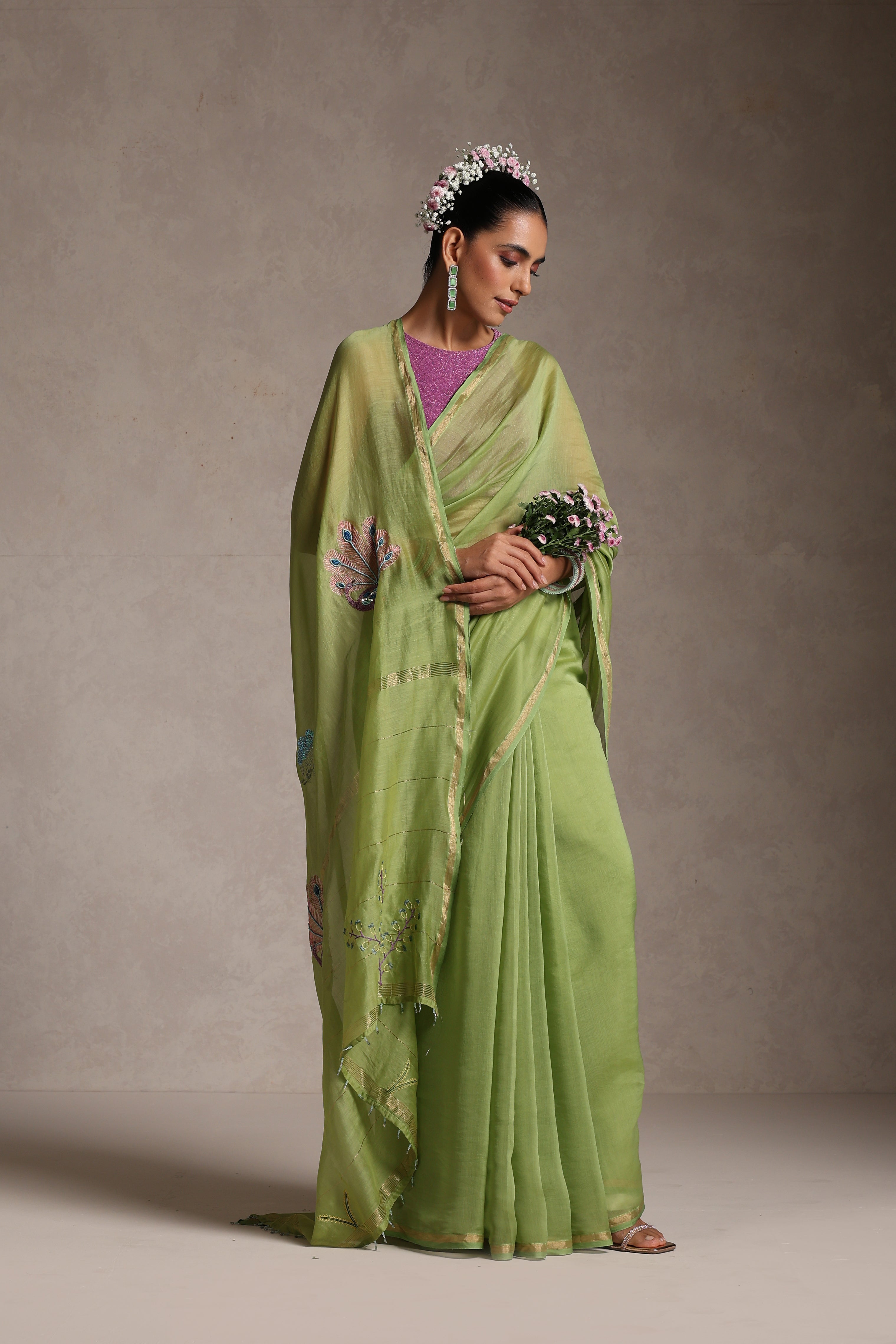 Mayūra-Meghāya मयूर मेघाय — “Peacock Beneath the Clouds”